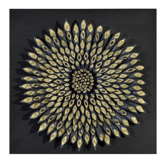 Paper Art Flower Gold A